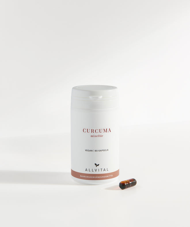 Allvital Curcuma micellaire à haute biodisponibilité. La curcumine a des propriétés antioxydantes et renforce le système immunitaire Allvital Curcuma micellaire à haute biodisponibilité. La curcumine a des propriétés antioxydantes et renforce le système immunitaire