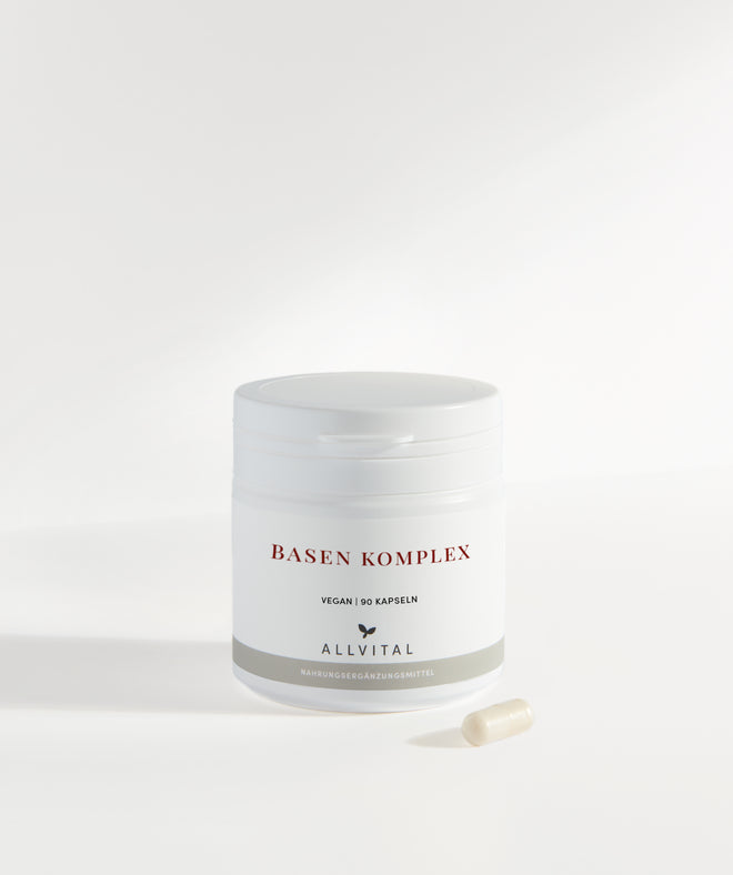 Mélange alcalinisant composé de différents minéraux basiques, pour un équilibre acido-basique sain. Mélange alcalinisant composé de différents minéraux basiques, pour un équilibre acido-basique sain.