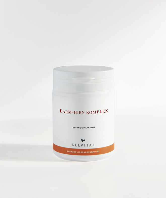 Allvital Complexe intestin-cerveau avec de la griffe du chat et du lapacho. Pour soutenir une fonction intestinale et cérébrale saine. Allvital Complexe intestin-cerveau avec de la griffe du chat et du lapacho. Pour soutenir une fonction intestinale et cérébrale saine.