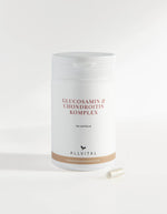 Allvital Glucosamine et Chondroïtine Complexe favorise la formation de collagène et est complété par du MSM, L-Lysine et les vitamines C, D3 et B12. Allvital Glucosamine et Chondroïtine Complexe favorise la formation de collagène et est complété par du MSM, L-Lysine et les vitamines C, D3 et B12.