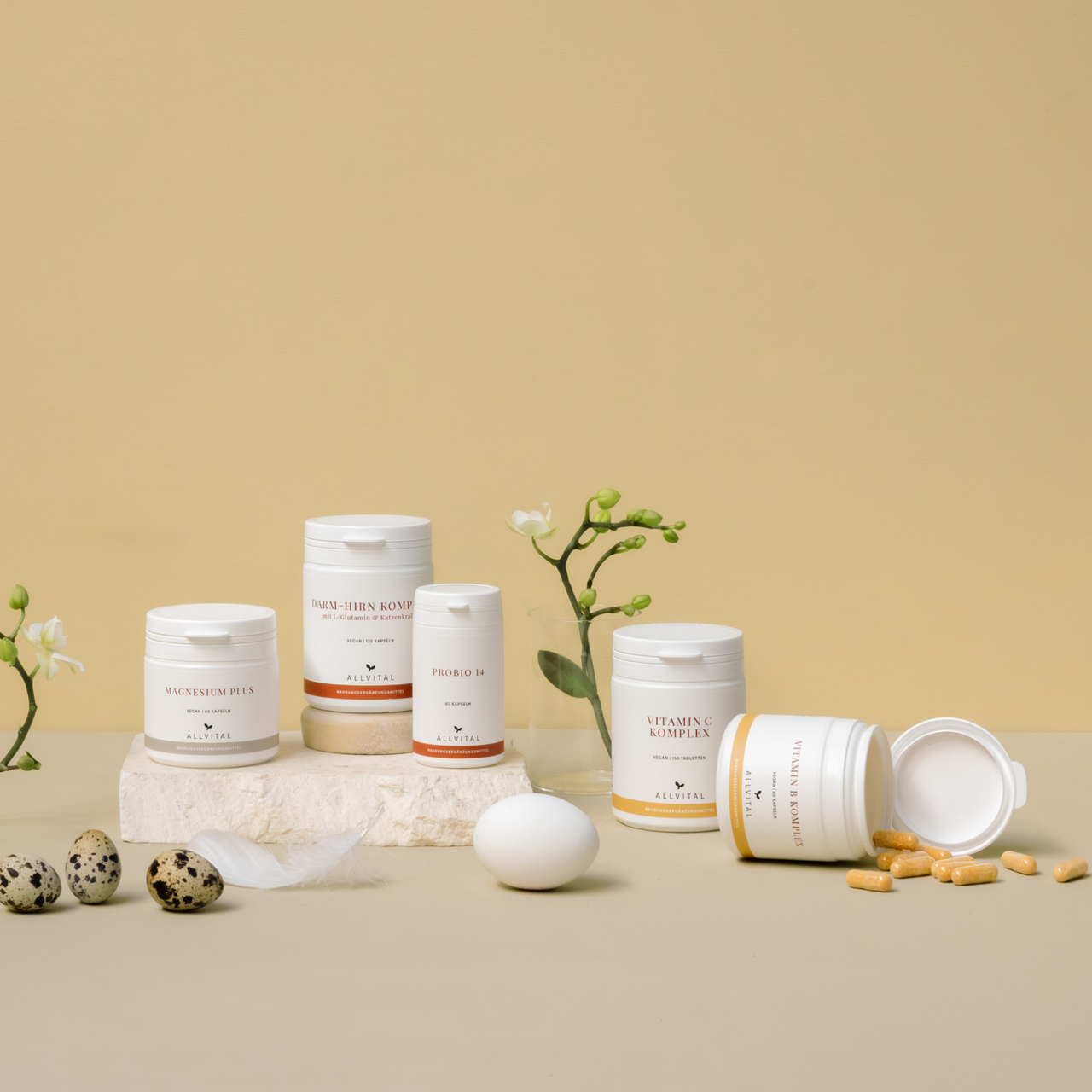 Des vitamines de haute qualité & des herbes puissantes