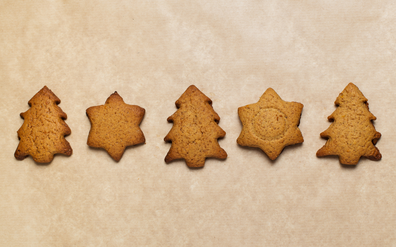 Trois recettes de biscuits sains pour Noël