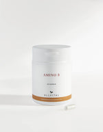 Allvital Amino 8 contient les 8 acides aminés essentiels. Les acides aminés sont les éléments constitutifs de toutes les protéines. Soutien de la croissance musculaire.  